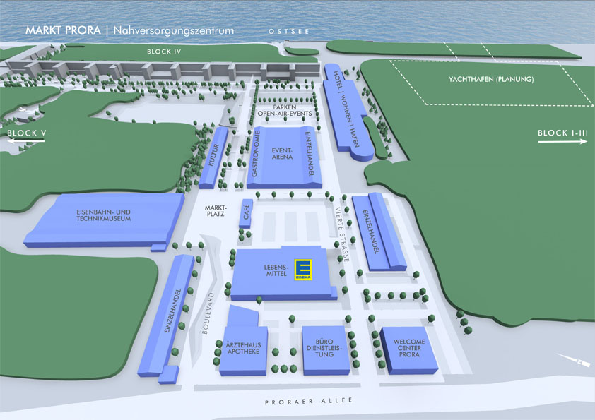 Gewerbezentrum MARKT PRORA